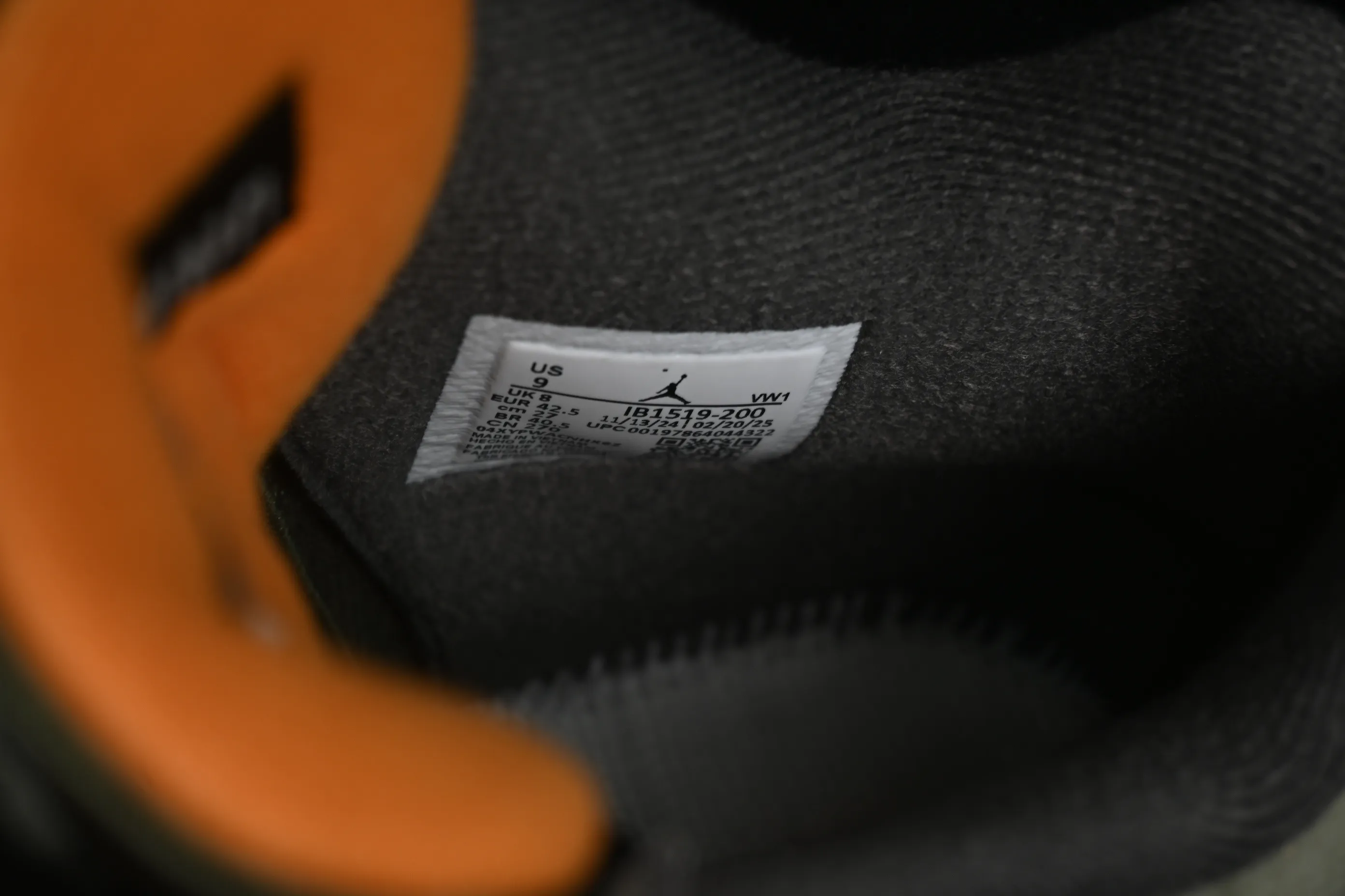 All categories Air Jordan Jordan series basketball shoes Air Jordan 4 OG version Undefeated x Air Jordan 4 OG AJ4 Joe 4 olive green suede IB1519-200
